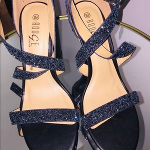 Lovely Bluish Strappy Sandals/Heels